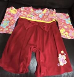 着物風　　ロンパース70センチ❣️のサムネイル