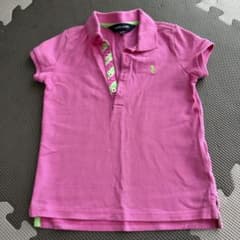 RALPH LAUREN ポロシャツ ピンク 4/4Tのサムネイル