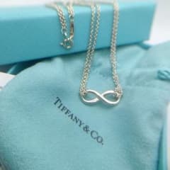 極美品✨️ ティファニー ネックレス インフィニティ ダブルチェーン