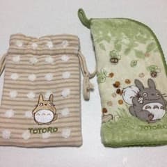 【ミルキー様専用】トトロ 巾着 水筒 ケース 水筒入れ ジブリ 子供のサムネイル