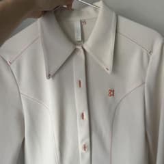 【KIJUN】22FW CREPE JERSEY BLOUSEのサムネイル