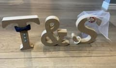 イニシャルオブジェ　T&S welcomeのサムネイル