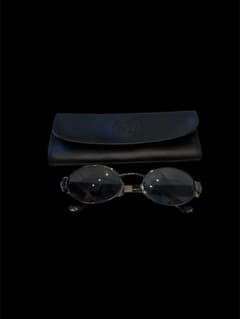 【希少】GIANNI VERSACE オーバルレンズ サングラス ケース付きのサムネイル