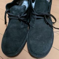 Clarks Desert Boot ブラック スエード メンズ 28.5cmのサムネイル