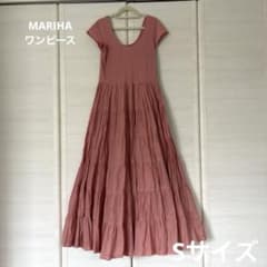 MARIHA ピンク ノースリーブ ワンピース - メルカリ