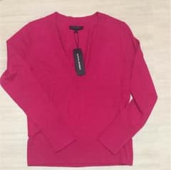 ニットBANANA REPUBLIC ピンク Vネックのサムネイル