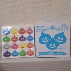 ドラゴンクエスト スライム ミニプレート 3匹セット ペーパーナプキンのサムネイル