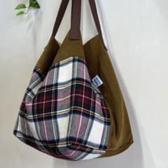 たっぷりマチのトートバッグ3127のサムネイル