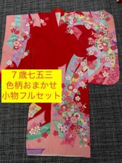 7歳七五三 色柄おまかせ小物フルセット【7G-4】 - メルカリ