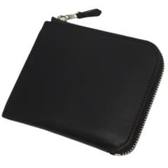 F07314 未使用品 大峽製鞄 L字ジップ コンパクト レザーウォレット 