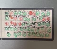 ୨*୧様 ヒロインズ スタンプカード ポイントカード (50pt） - メルカリ