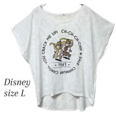 [Disney] 칩과 데일 컷소프 프렌치 슬리브