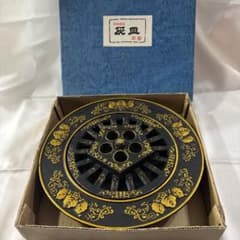 【高級・レア】南部鉄器 南部鋳物 灰皿 お香立て 蓋付き 記念品 レトロ 骨董のサムネイル