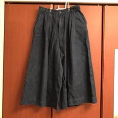 Wcloset デニムガウチョパンツのサムネイル
