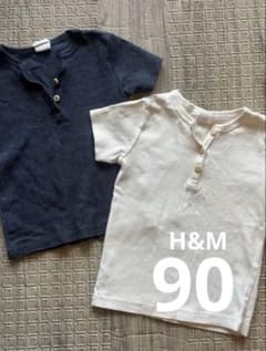 H&M Tシャツ 2枚セット サイズ90のサムネイル