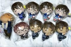【処分価格】名探偵コナン　すやちびぃ　寝そべり　　ぬいぐるみ　9点セット