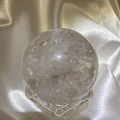 天然石 水晶 丸玉 スフィア 置物のサムネイル