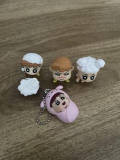 Crayon Shin-chan Himawari Gacha Gacha 4-Piece Set
