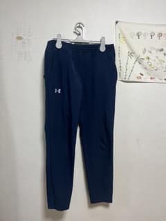 Under Armour フィットジャージパンツ LG/GG ネイビーのサムネイル