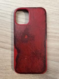 純正iPhone12mini Leather Case (Red)のサムネイル