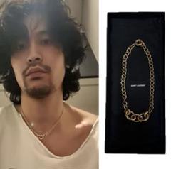 SAINT LAURENT PARIS サンローラン ネックレス 常田大希 SAINT LAURENT PARIS サンローラン ネックレス 常田大希 - メルカリ
