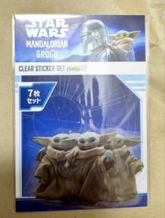 スターウォーズ マンダロリアン グローグー ステッカーのサムネイル