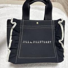 JILL by JILLSTUART フリルトートバッグ ブラックのサムネイル