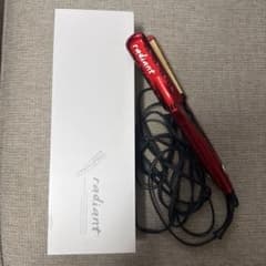 radiant ラディアントストレートヘアアイロン 28mmレッド