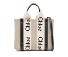 【お値下げ可】早い者勝ち‼️Chloe Woody Chloeクロエトートバッグのサムネイル