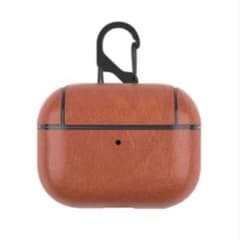 新品未使用！airpods pro レザーケース カラビナ付き ライトブラウンのサムネイル
