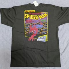 SPIDER-MAN T-shirt, Black, Size L