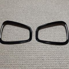 ガレージノア ヘッドライトベゼル ピアノブラック HA36S アルト