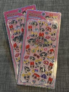 パワーパフガールズ プチドロップステッカー 2枚セットのサムネイル