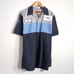RED KAP ホンダ メカニックシャツ 半袖 古着 XL Conner 刺繍のサムネイル