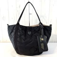 Folna SHIPS any別注　2WAY キルティング トートバッグ