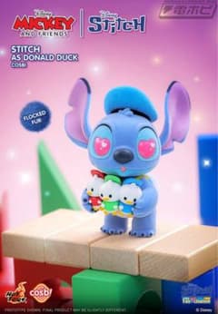 【お値下げ中】ディズニー スティッチ コスビ ヒューイデューイルーイのサムネイル