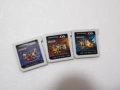 3DS 몬스터 헌터 시리즈 3개 세트 4 4G XX