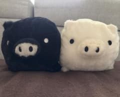 レ*ス様 モノクロブー ぬいぐるみ 2点セットのサムネイル