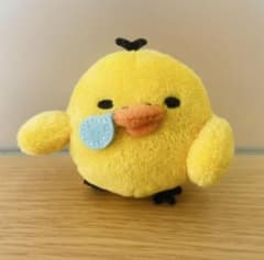 希少　キイロイトリ　てのりぬいぐるみ　はたき　リラックマ 希少 リラックマ 初期キイロイトリ いねむり てのりぬいぐるみ - メルカリ