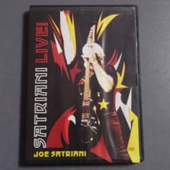 ジョー・サトリアーニ/ライヴ!〈2枚組〉DVDのサムネイル