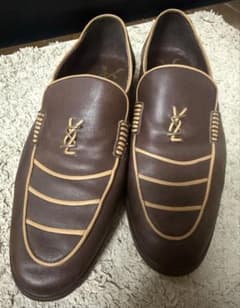 YVES SAINT LAURENT ローファー ブラウンのサムネイル
