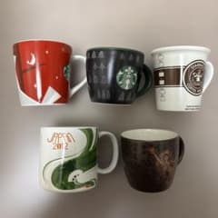 スターバックス　ミニマグカップ 5個セット 88〜89ml/個のサムネイル