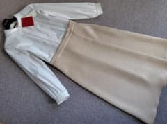 新品AMACAアマカ リトル・マトラッセコンビネーションドレス38ベ59400