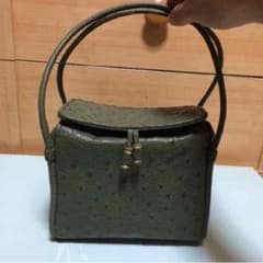 はまののバッグ☆オーストリッチ☆ハンドバッグのサムネイル