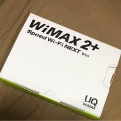 【UQ WiMAX2+】Speed Wi-Fi NEXT W05 未使用品のサムネイル