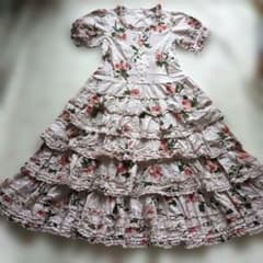 新品 ピンクハウス♥豪華 薔薇プリント段々ワンピース 新品 ピンクハウス♥豪華 薔薇プリント段々ワンピース - メルカリ