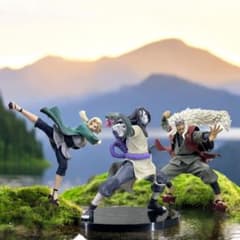 新品未開封3点 NARUTO 伝説の三忍 忍界造形大戦 自来也 綱手 フィギュア