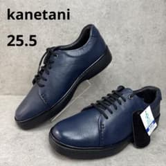 新品！金谷靴　kanetani shoes ネイビー　コンフォートレザーシューズ 新品！金谷靴 kanetani shoes ネイビー コンフォートレザーシューズ