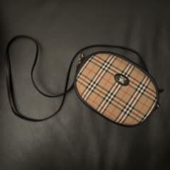 バーバリー ノバチェック シャドーホース 2way ショルダーバッグ