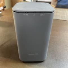 NTTドコモ SHARP home 5G HR01 ダークグレーのサムネイル